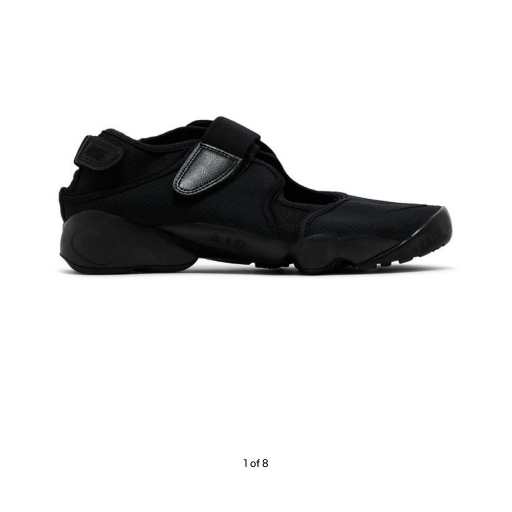 Nike women’s Air rift breathe ‘triple black